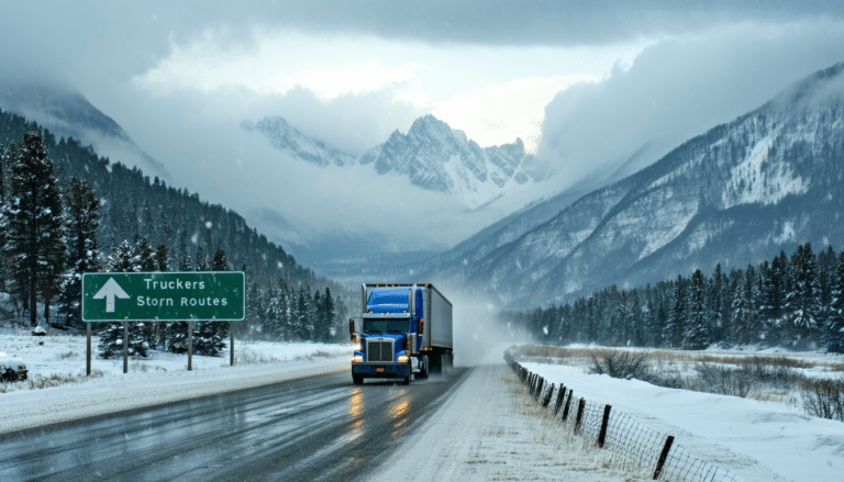 cdot met en garde les camionneurs contre les conditions difficiles dues à la tempête de neige sur la western slope, leur conseillant de choisir des itinéraires alternatifs pour garantir leur sécurité et celle des autres usagers de la route. restez informés et prudent durant ces intempéries.