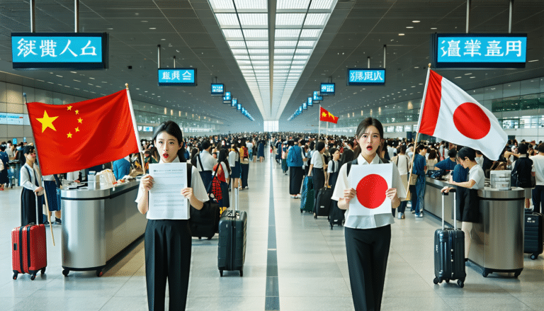 découvrez les enjeux du conflit sur les visas de voyage entre la chine et le japon, une problématique qui impacte les relations bilatérales et les échanges culturels. analyse des causes, des conséquences et des perspectives d'avenir.
