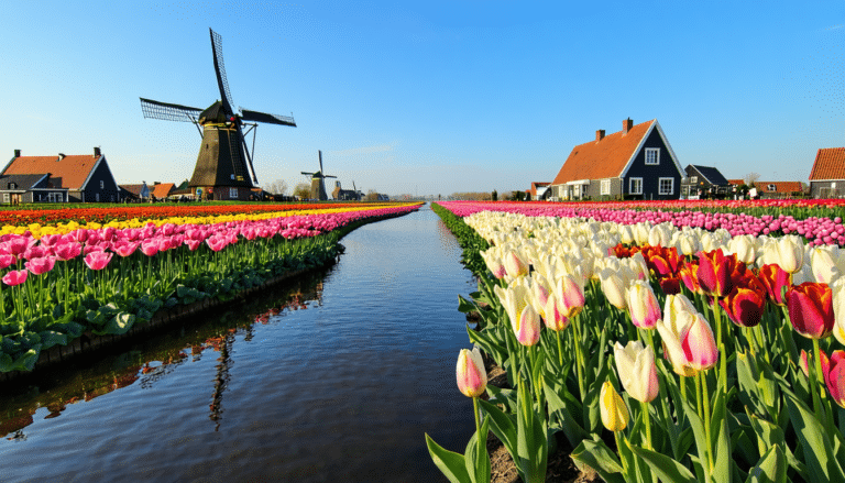 découvrez les trésors des pays-bas à travers un voyage inoubliable au cœur des canaux pittoresques et des champs de tulipes colorés. explorez l'histoire, la culture et la beauté naturelle de ce pays fascinant.