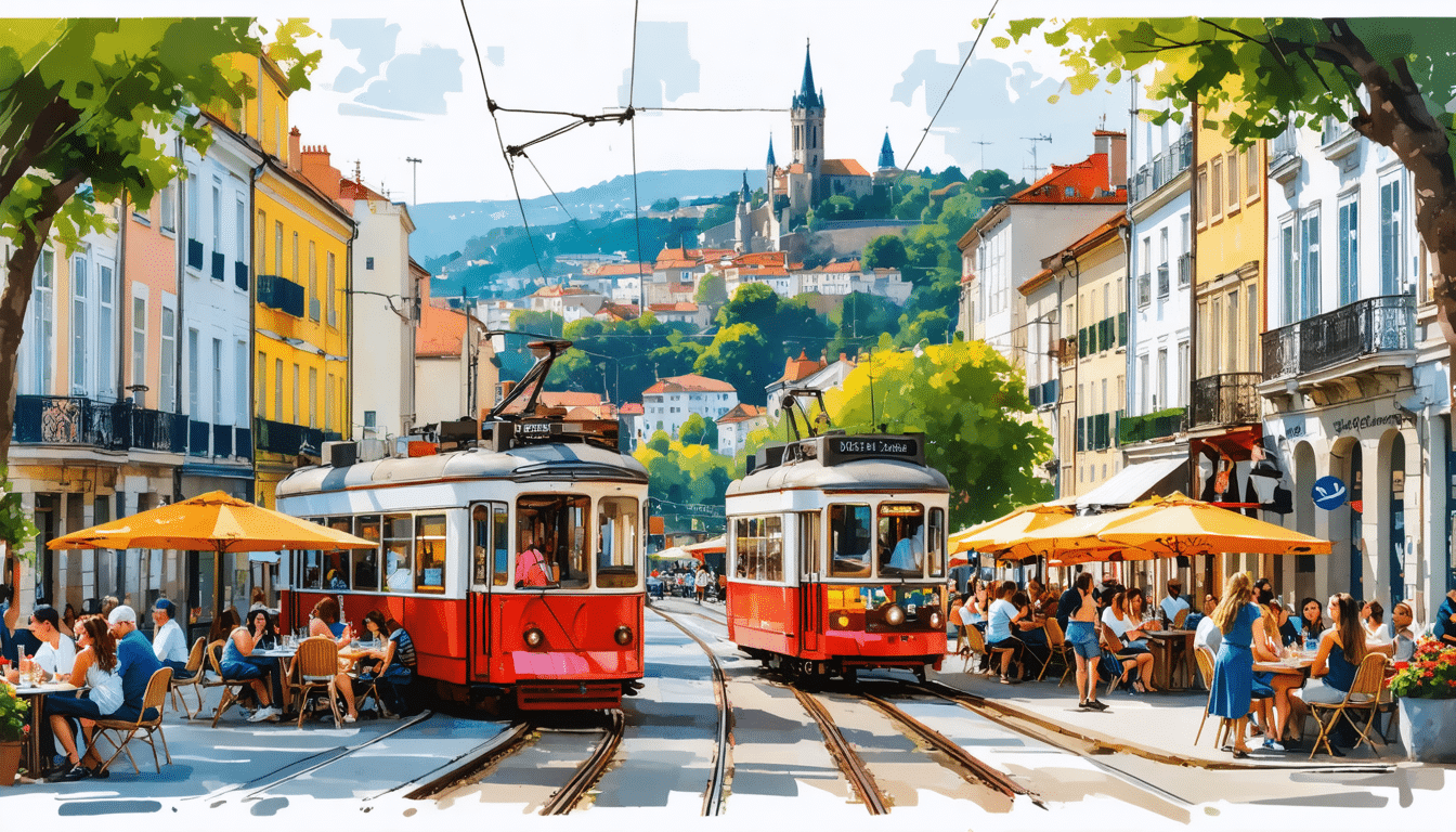 explorez les quartiers emblématiques de lyon grâce à la ligne t1 du tramway. ce voyage, alliant culture et patrimoine, vous révèle l'âme de la ville tout en vous offrant une vue imprenable sur ses sites incontournables.
