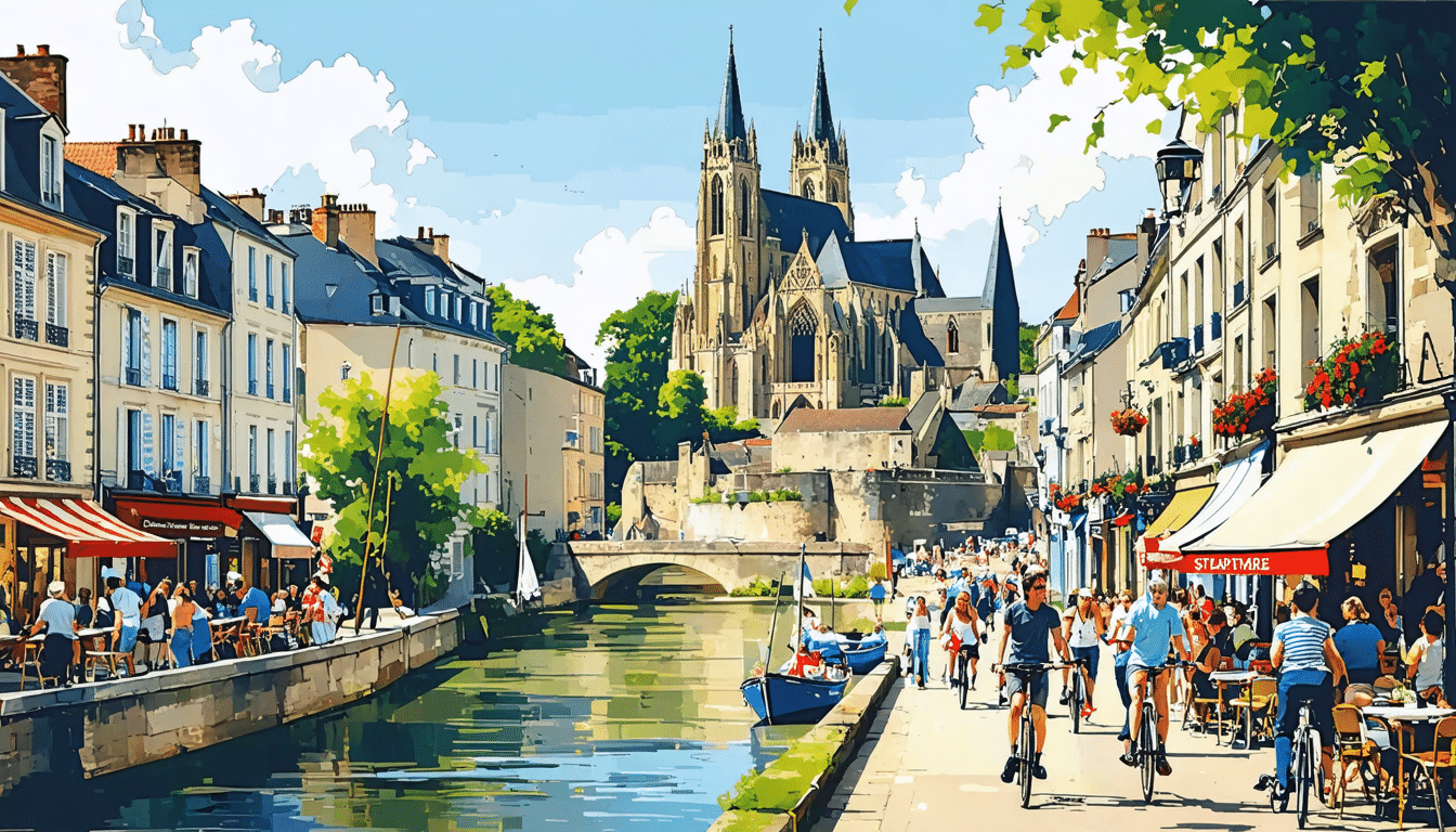 découvrez auxerre, une ville riche en histoire et en culture. explorez ses monuments emblématiques, savourez sa gastronomie locale et laissez-vous émerveiller par ses paysages pittoresques. des activités passionnantes vous attendent, alliant nature et patrimoine. plongez dans une expérience inoubliable à auxerre !