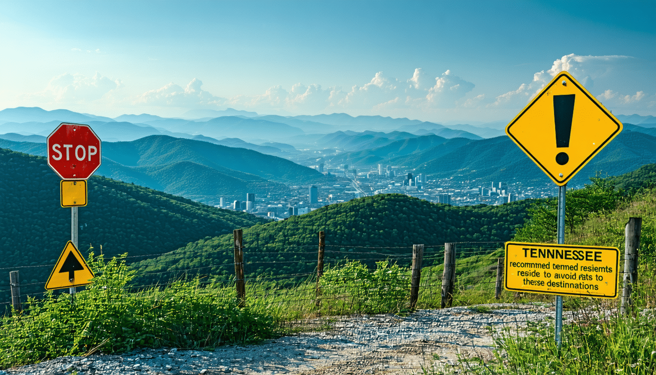 découvrez pourquoi les autorités du tennessee mettent en garde les résidents contre certaines destinations. informez-vous sur les raisons de ces recommandations et restez en sécurité en évitant les lieux à risque.