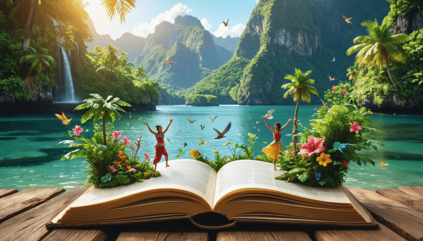 découvrez les merveilles de tahiti à travers un récit captivant qui vous transporte au cœur de ses paysages enchanteurs et de sa riche culture. plongez dans une expérience littéraire unique qui éveillera vos sens et enrichira votre imagination.
