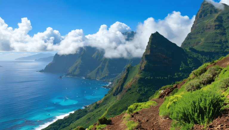 explorez madère à travers notre sélection des 10 établissements incontournables pour vivre un séjour idyllique. profitez de paysages à couper le souffle entre océans azur, cieux infinis et sommets verdoyants. une escapade inoubliable vous attend sur cette île paradisiaque.