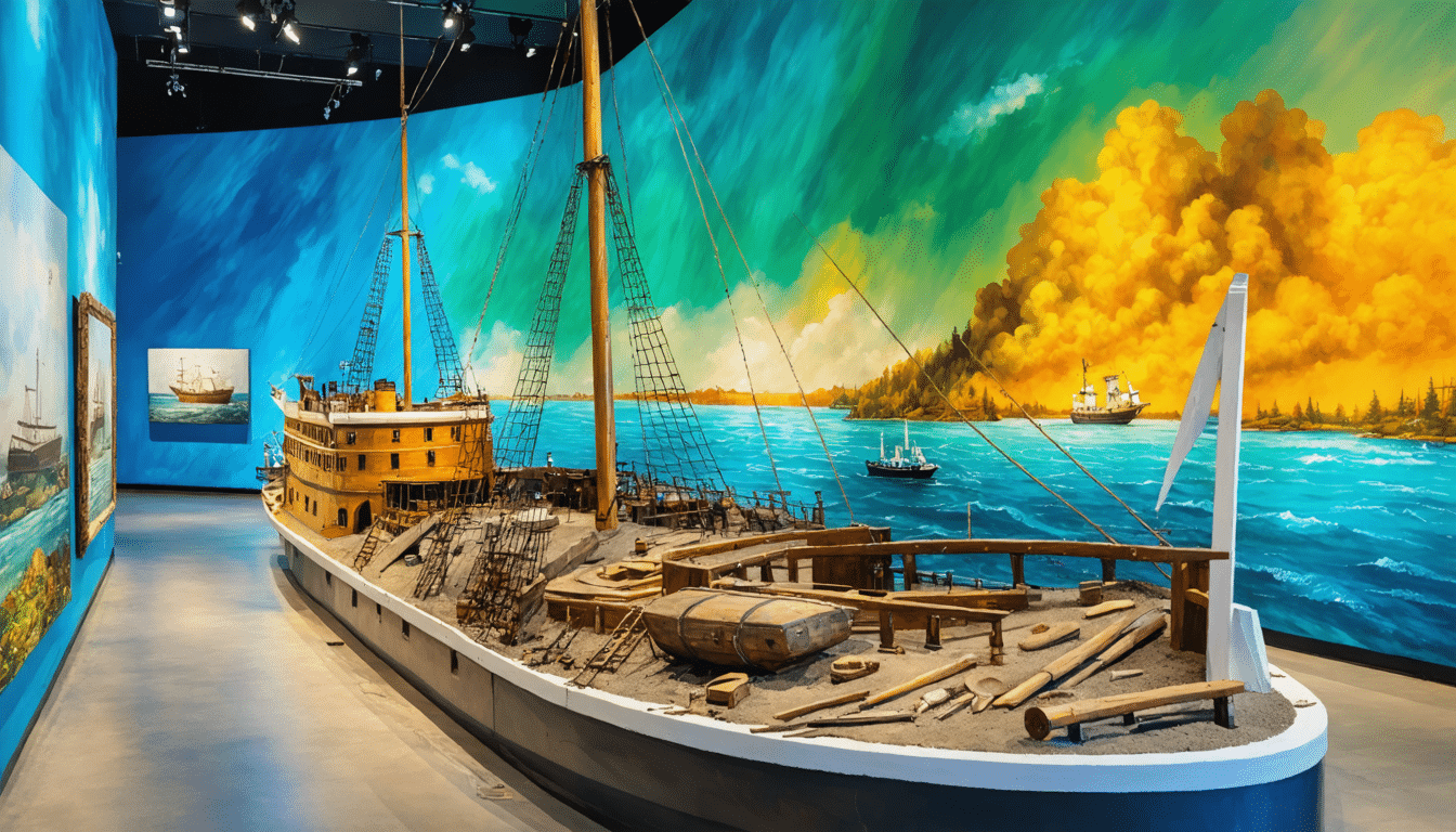 explorez le musée des épaves des grands lacs, dédié à la célèbre légende du edmund fitzgerald. découvrez l'histoire fascinante des naufrages, les artefacts préservés et plongez dans l'univers maritime des grands lacs. un voyage incontournable pour les passionnés d'histoire et d'aventure.