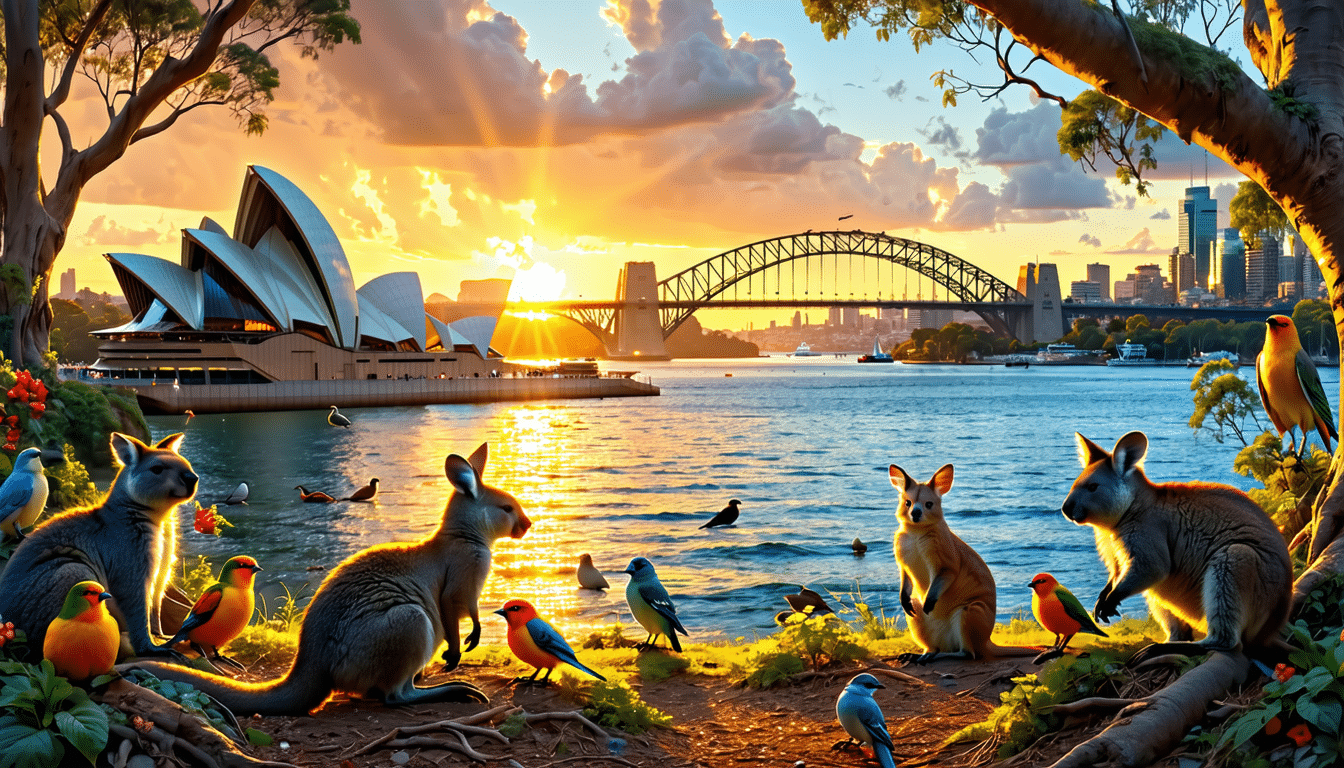 explorez les paysages spectaculaires et la faune unique de l'australie. ce voyage captivant vous emmènera à la découverte des plages paradisiaques, des récifs coralliens colorés et des paysages époustouflants, tout en mettant en lumière la richesse culturelle et historique de ce continent fascinant.