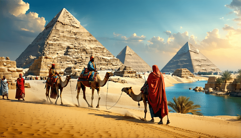 partez pour un voyage fascinant à travers l'égypte, où l'histoire ancienne rencontre une culture riche. découvrez les merveilles des pyramides, des temples majestueux et des traditions vivantes qui façonnent ce pays emblématique. une aventure inoubliable vous attend au cœur des trésors égyptiens.