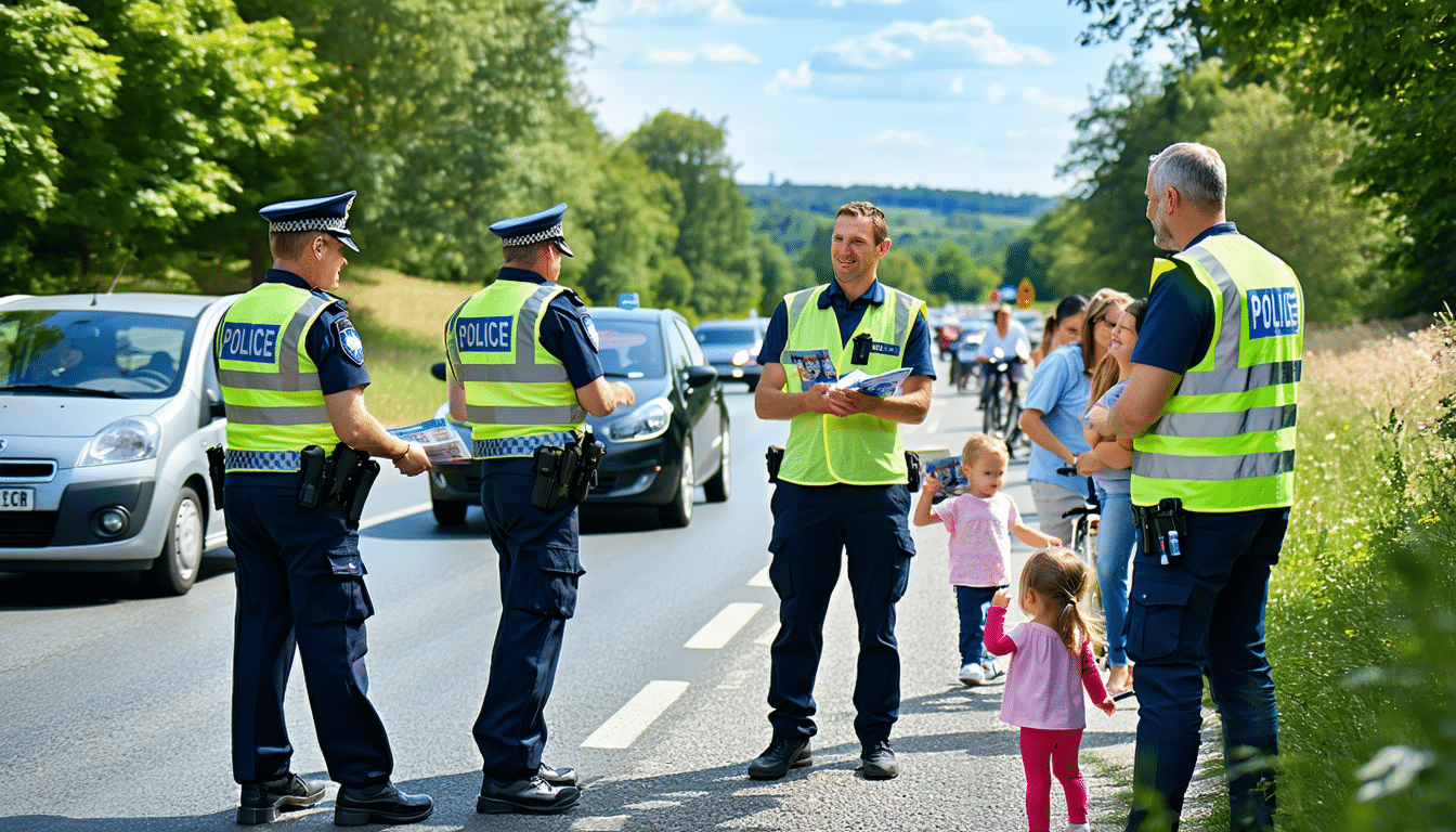 à l'approche des vacances scolaires, gendarmes et bénévoles renforcent leurs efforts de prévention sur les routes françaises pour assurer la sécurité de tous. découvrez leurs initiatives pour des trajets plus sûrs.