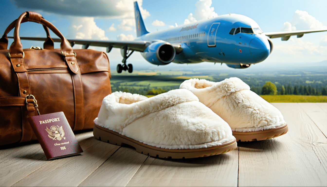 découvrez ces chaussons confortables et ajustés, votre compagnon de voyage idéal à seulement 17 $ ! profitez d'un confort optimal où que vous soyez, tout en allégeant votre budget. ne partez plus jamais sans eux !