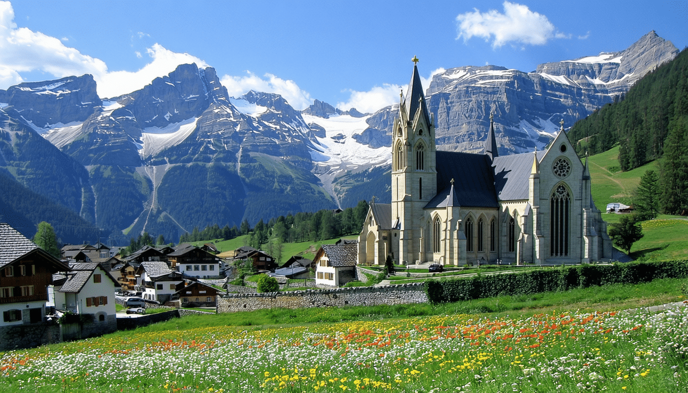 découvrez la cathédrale des pyrénées, symbole de l'héritage historique de l'un des plus pittoresques villages de france, préservant vingt siècles d'histoire et de culture. une visite inoubliable au cœur d'un paysage enchanteur.
