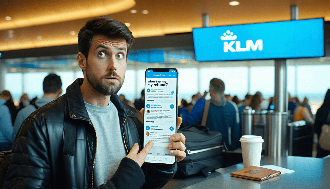 découvrez comment résoudre les soucis de remboursement avec klm pour un vol remboursable. cet article vous guide à travers les étapes à suivre pour obtenir votre dû et répondre à la question : où est passé votre remboursement ? ne laissez pas les tracas de voyage vous freiner, retrouvez votre argent facilement.