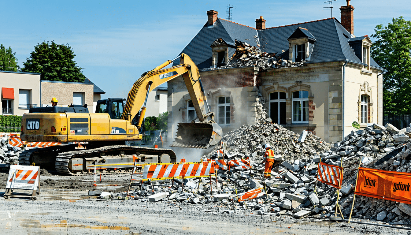 découvrez la démolition en cours de l'ancien office de tourisme à carmaux. suivez l'évolution de ce projet de rénovation urbaine qui marquera une nouvelle ère pour la ville et bénéficiera à la communauté locale.