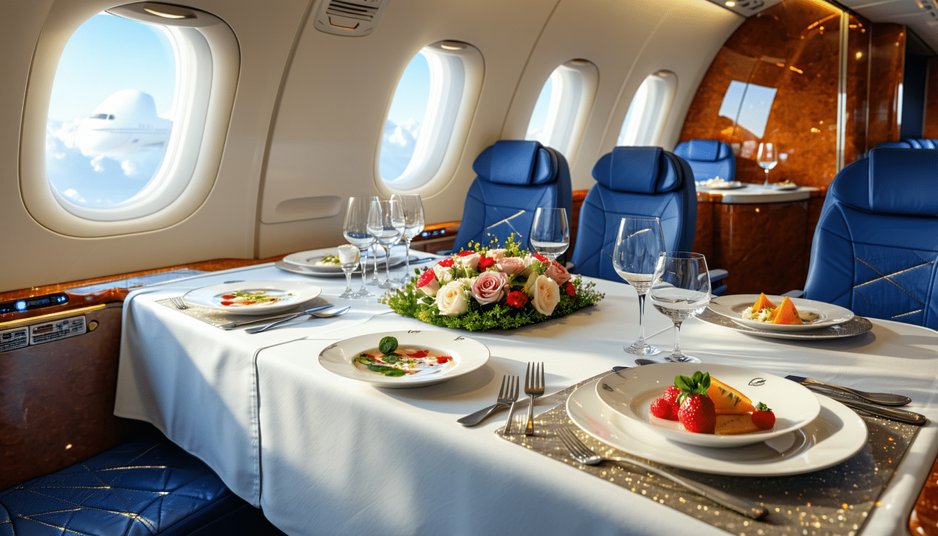 découvrez nos menus étoilés inédits célébrant l'inauguration d'air france. une expérience culinaire exceptionnelle qui allie créativité et raffinement, mettant en avant des chefs renommés et des ingrédients de qualité pour un voyage gustatif inoubliable.