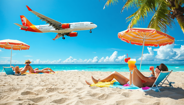 évadez-vous de la mélancolie d'après-vacances avec notre incroyable forfait vol premium à seulement 80 $ ! ne laissez pas le travail vous abattre, profitez d'une escapade ensoleillée à un prix défiant toute concurrence, au lieu de 1 800 $. réservez dès maintenant et réveillez vos souvenirs de vacances !