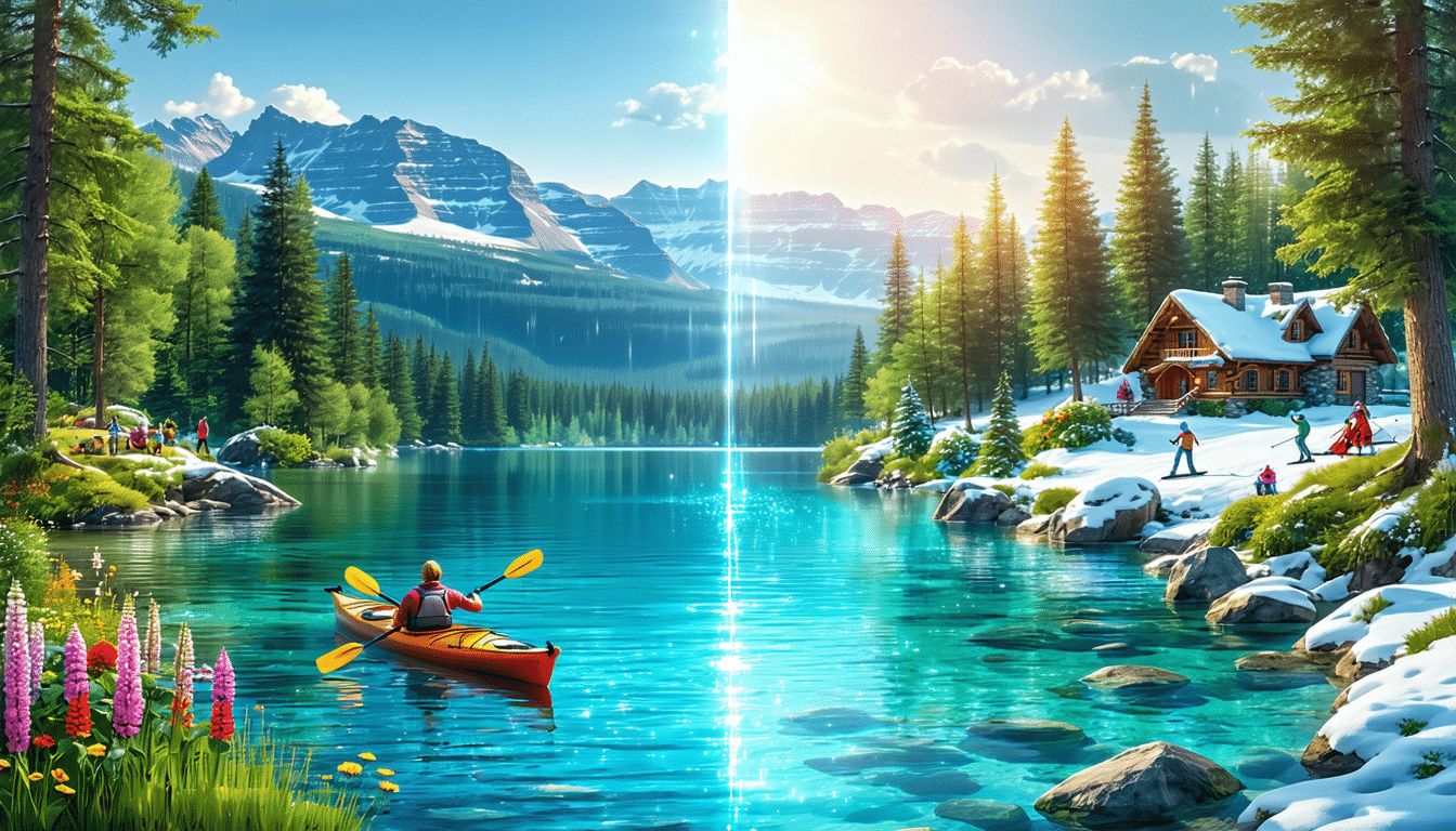 découvrez une escapade en plein air parfaite pour tous les amoureux de la nature, quelle que soit la saison ! profitez d'activités estivales revigorantes et d'aventures hivernales inoubliables dans une destination qui promet des souvenirs mémorables pour toute la famille.