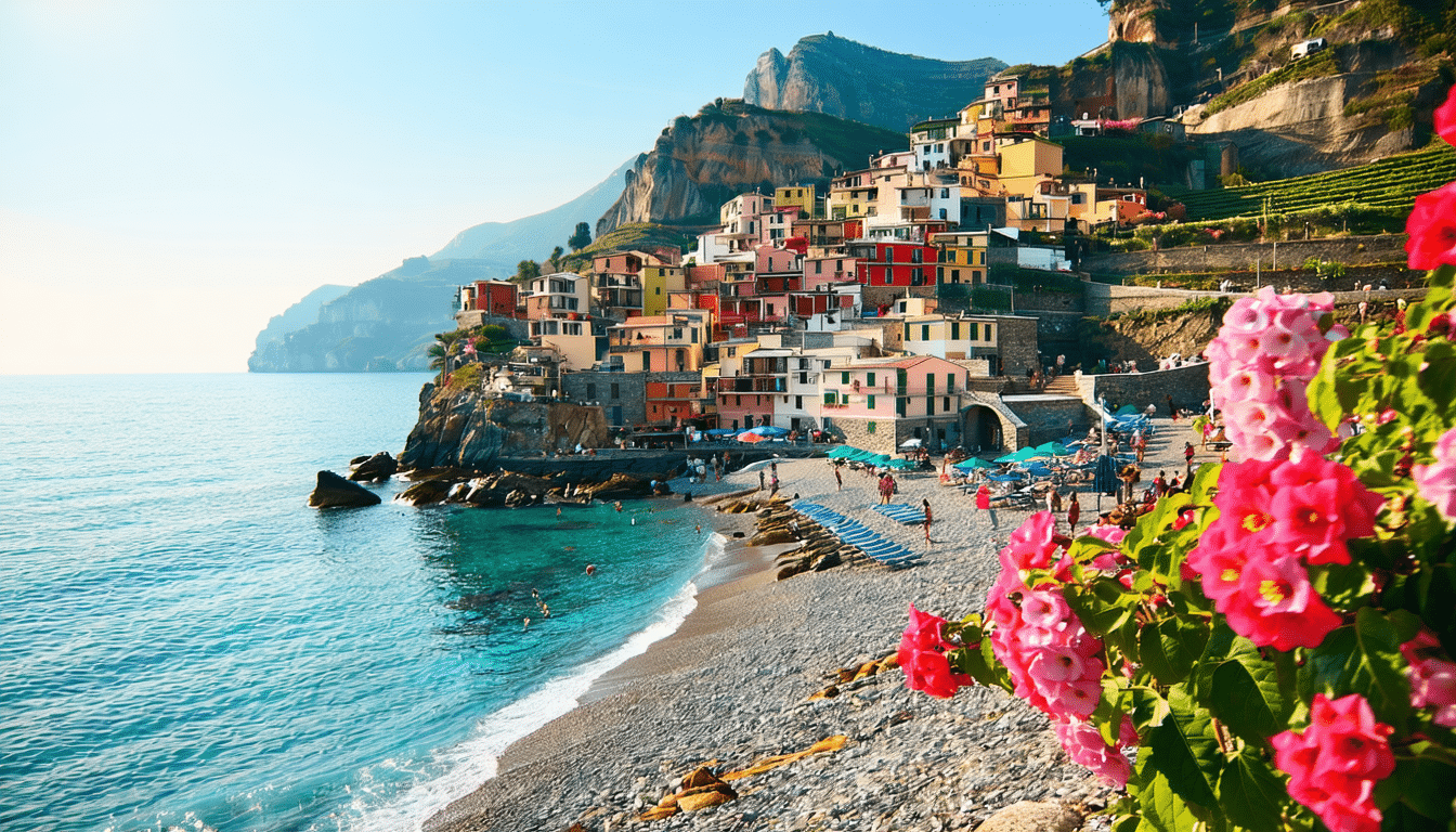 découvrez le charme enchanteur de ce village des cinque terre, réputé pour ses maisons colorées et ses plages aux eaux cristallines. une destination incontournable pour les amoureux de la nature et des paysages pittoresques !