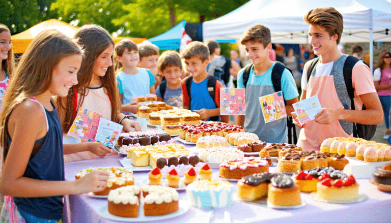 découvrez comment des collégiens combinent inspiration et ingéniosité pour financer leur aventure en espagne. grâce à la vente de gâteaux savoureux et à la distribution de flyers créatifs, ces jeunes entrepreneurs mettent en pratique leur esprit d'initiative tout en poursuivant un rêve enrichissant.