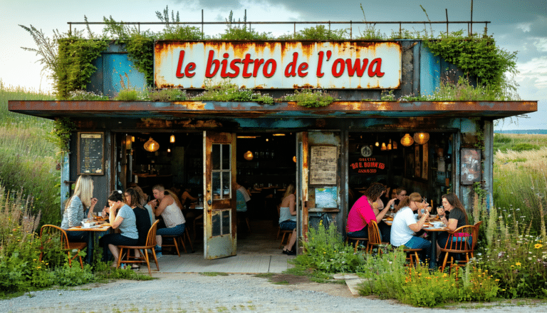 découvrez le bistro de l'iowa, un lieu unique où des associations de saveurs inédites vous plongent dans une expérience culinaire post-apocalyptique. savourez des plats audacieux préparés avec des ingrédients inattendus, le tout dans une ambiance immersive qui réinvente votre vision de la gastronomie.