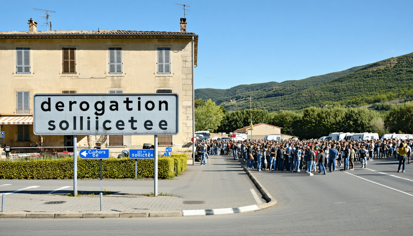 découvrez comment le grand cahors demande une dérogation afin de régulariser l'aire de grand passage des gens du voyage à fontanes, malgré les non-conformités aux normes en vigueur. analyse des enjeux et des implications de cette situation.