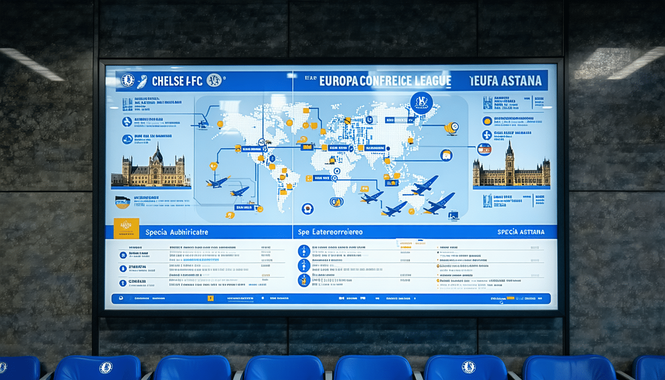 découvrez les détails des plans de déplacement de chelsea pour leur match très attendu contre astana, approuvés exceptionnellement par l'uefa dans le cadre de la ligue europa conférence. restez informé sur les arrangements pris pour assurer le bon déroulement de cette rencontre.