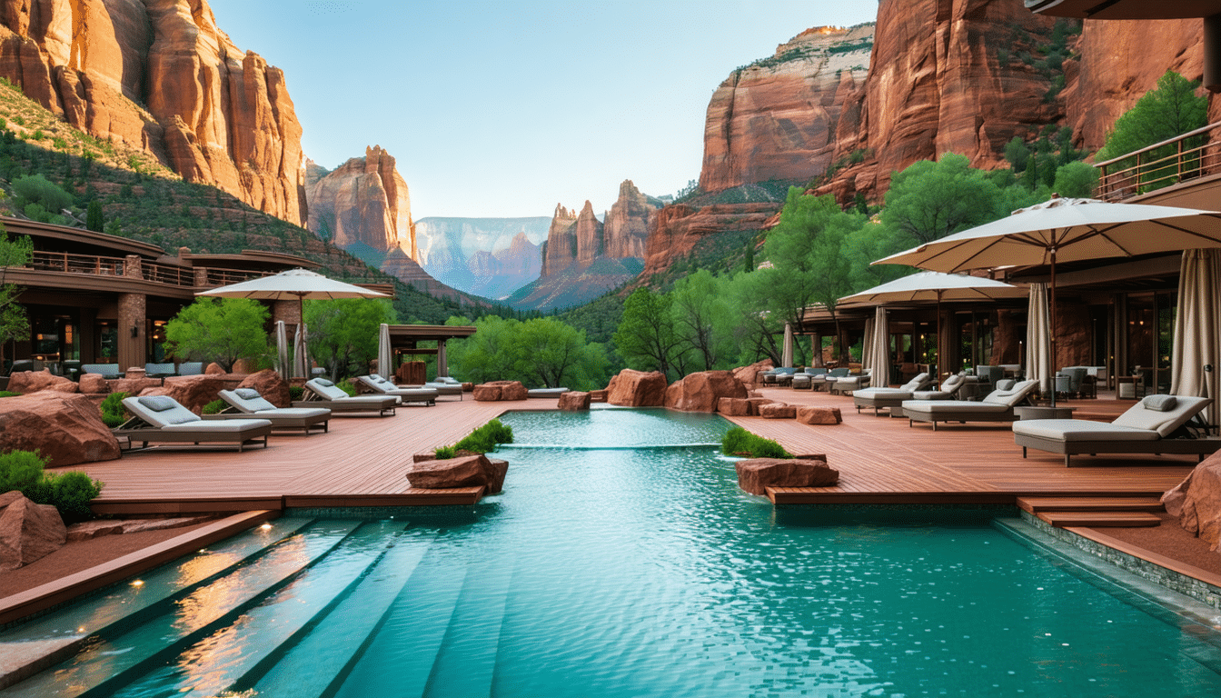 découvrez l'un des meilleurs spas d'amérique, où un raffiné refuge montagnard vous attend au cœur des vibrantes falaises rouges de l'utah. offrez-vous une expérience de détente inégalée, alliant paysages à couper le souffle et soins bien-être luxueux.