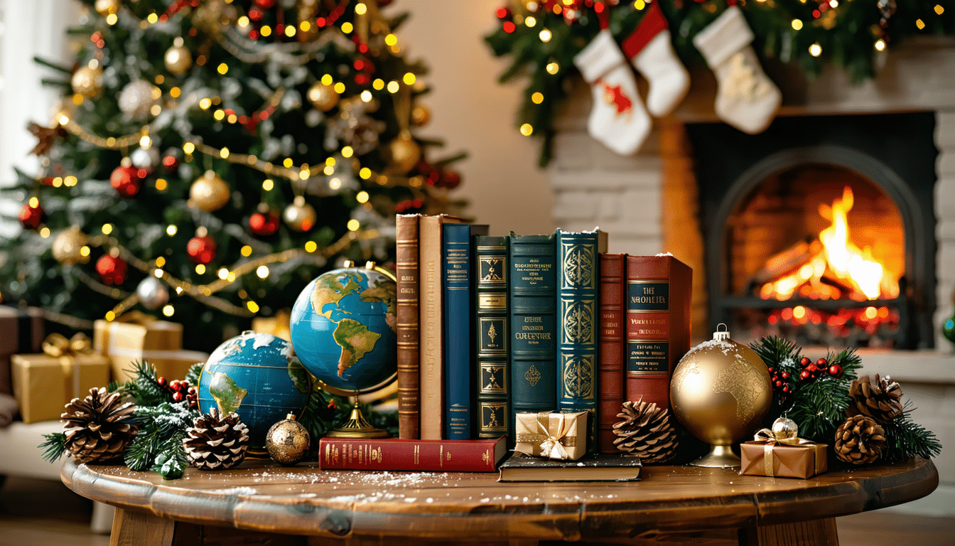 découvrez notre sélection d'ouvrages incontournables sur le voyage, parfaits à glisser sous le sapin pour noël. que vous soyez passionné d'aventures lointaines ou d'escapades près de chez vous, ces livres inspirants feront rêver les amateurs de voyages et raviront les curieux en quête de nouvelles destinations.