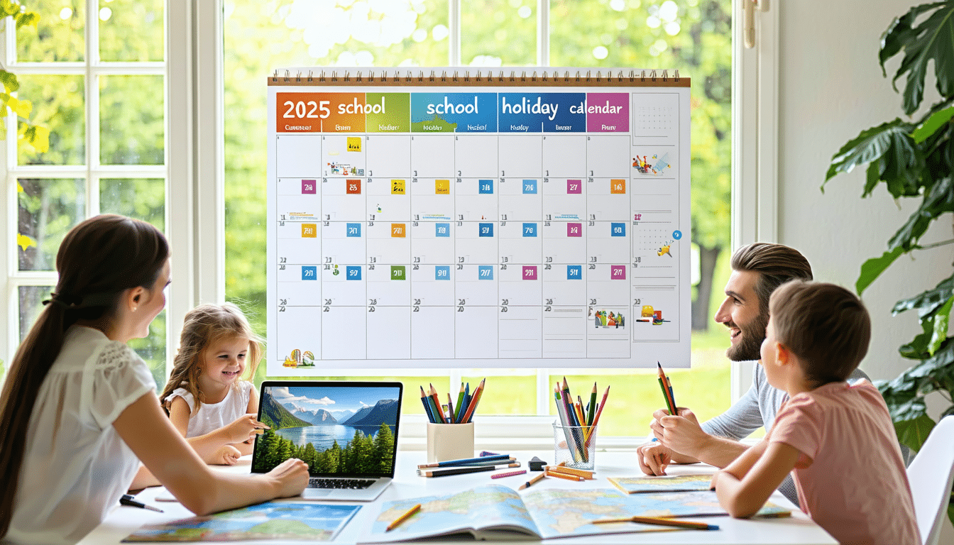 découvrez le calendrier des vacances scolaires 2025 par zones pour mieux planifier vos congés. anticipez vos prochaines échappées et organisez vos moments de détente en toute sérénité grâce à notre guide complet.