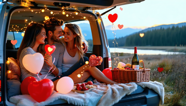 vivez une expérience inoubliable pour la saint-valentin avec un road trip romantique en van ou camping-car. explorez des paysages enchanteurs, partagez des moments uniques et créez des souvenirs mémorables à deux. offrez-vous une escapade hors du commun, loin du quotidien !