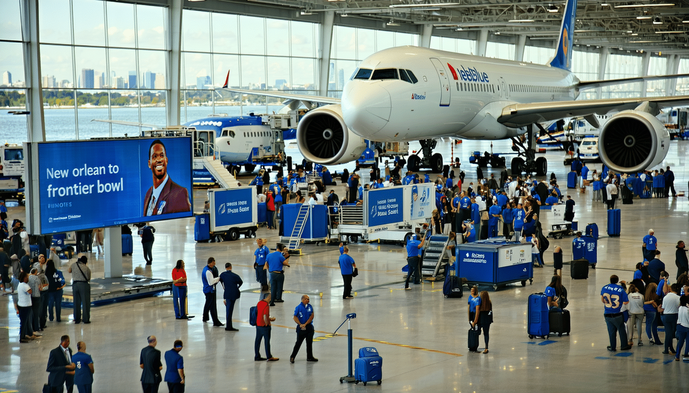 découvrez comment delta, jetblue et frontier révolutionnent votre voyage vers la nouvelle-orléans pour le super bowl, en répondant à la demande croissante avec des services améliorés et des offres attractives. préparez-vous à vivre une expérience de voyage inoubliable!