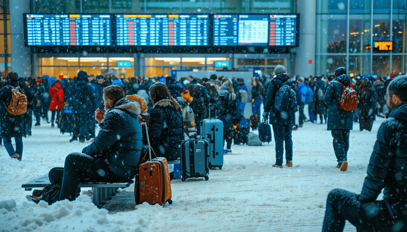 découvrez comment une tempête hivernale a causé des milliers de vols annulés ou retardés, perturbant ainsi les déplacements dans le sud-est. restez informé sur les impacts météorologiques sur vos voyages.