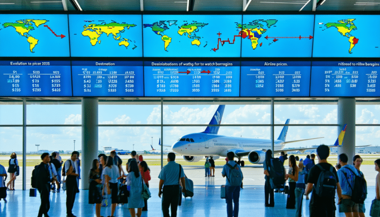 découvrez les tendances des tarifs aériens pour 2025. analyse des destinations à surveiller, entre la flambée des prix et les bonnes affaires à ne pas manquer. préparez vos voyages en profitant des meilleures opportunités tarifaires.
