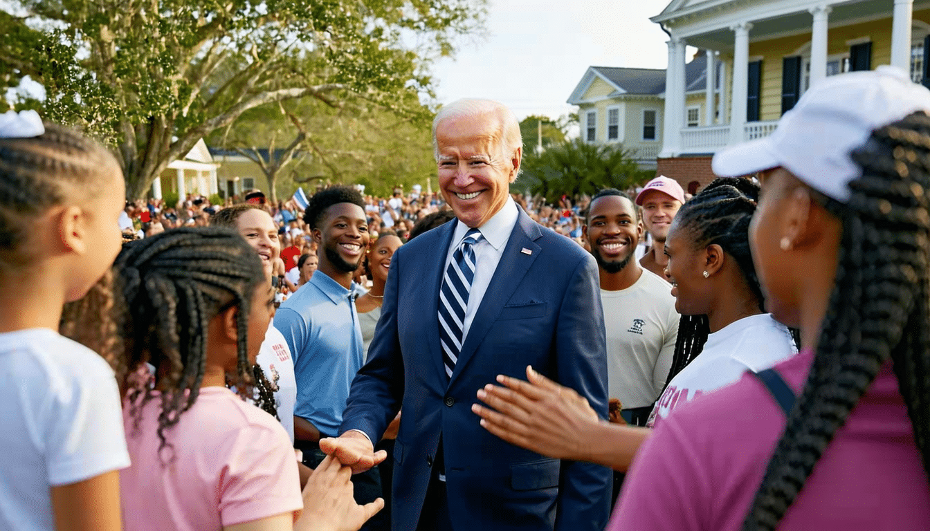 découvrez les moments forts de la visite du président biden à charleston, en caroline du sud. un déplacement qui met en lumière les enjeux politiques et économiques de la région, ainsi que les initiatives annoncées pour le développement local.