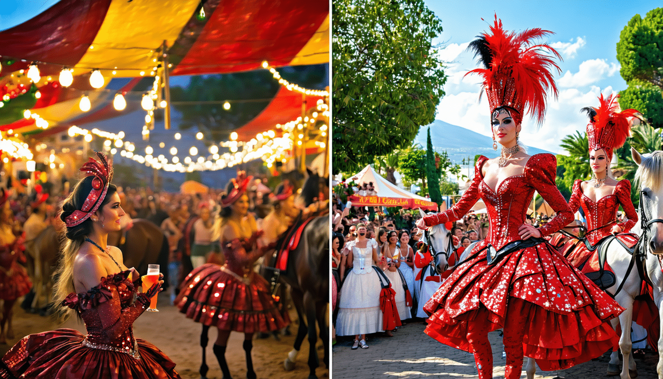 découvrez les festivités incontournables en espagne en 2025, avec la célèbre feria de séville et les carnavals colorés des canaries. plongez dans une expérience culturelle riche entre traditions, musique et joie de vivre.