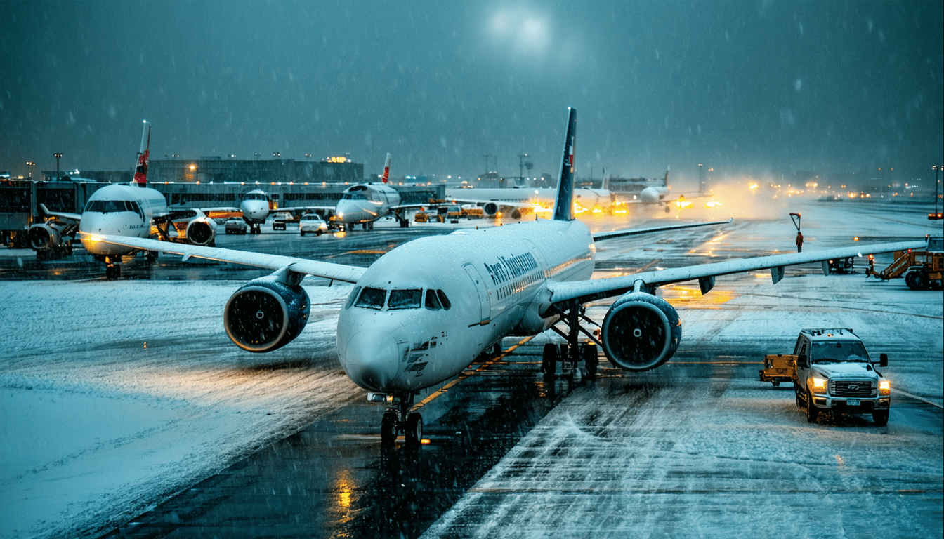 une tempête hivernale intense frappe le sud, provoquant d'importantes perturbations dans les voyages aériens. découvrez les impacts sur les vols et les conseils pour faire face à ces conditions extrêmes.