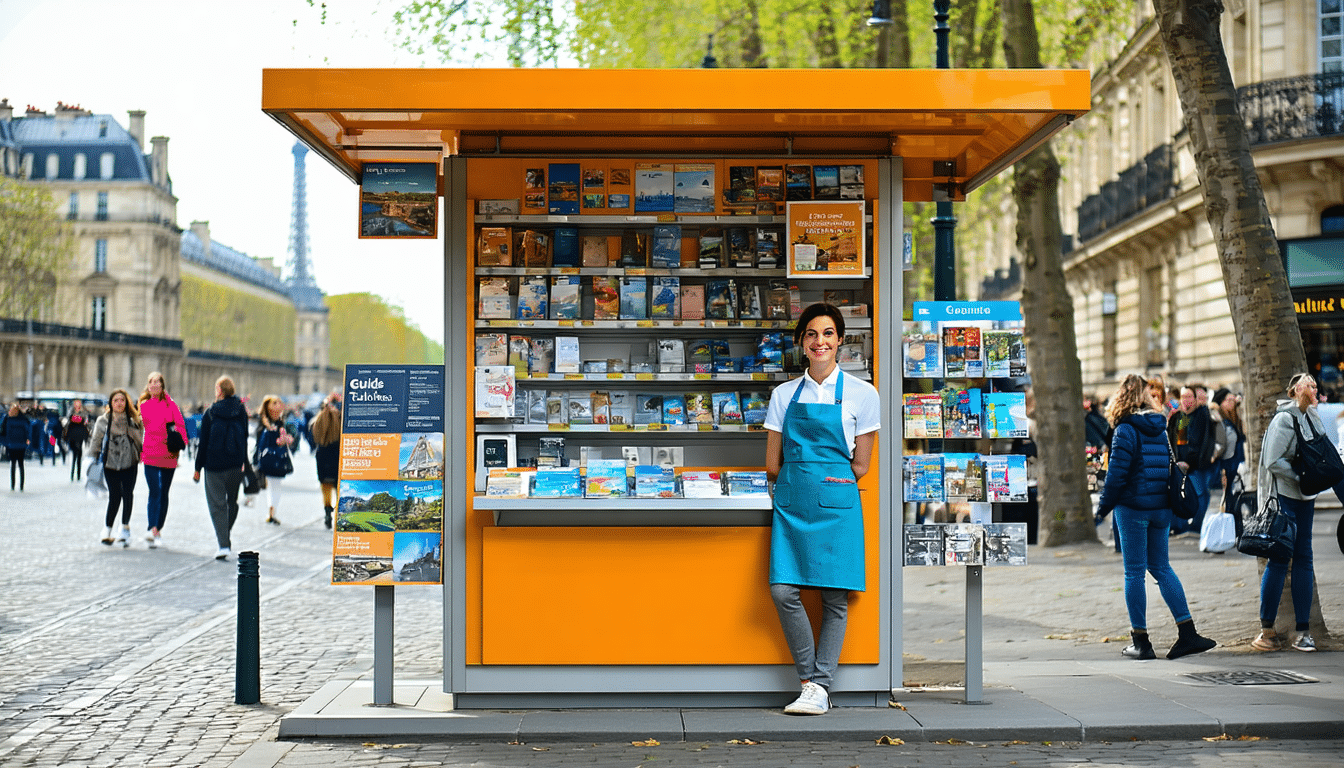 découvrez comment les kiosquiers de paris se transforment en véritables accompagnateurs du touriste, proposant bien plus que de simples discours. plongée au cœur de leur rôle essentiel face à l'office de tourisme traditionnel.