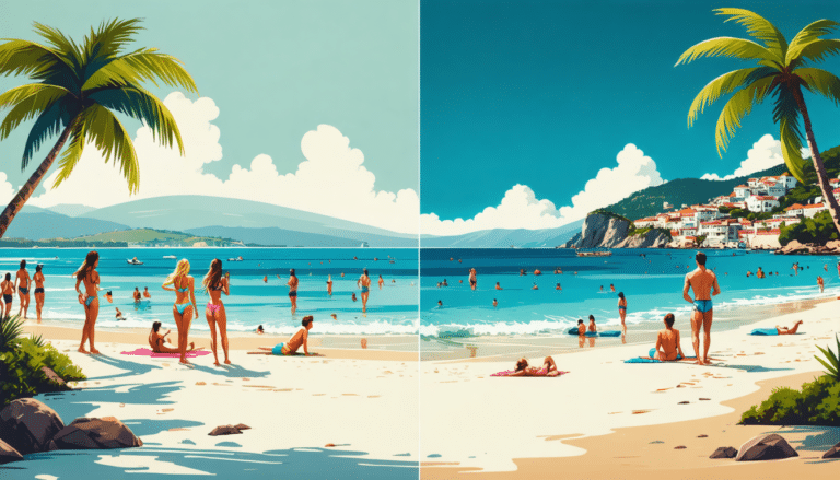 plongez en 80 secondes dans l'univers des tendances voyage ! découvrez les lieux incontournables comme les plages en bikini au portugal, les parcs nationaux américains sous pression, et toutes les nouveautés qui façonnent le tourisme aujourd'hui.