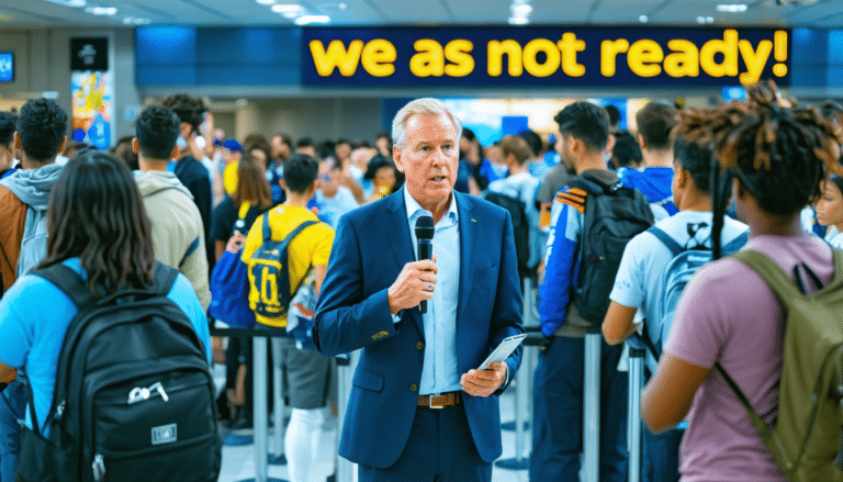 à l'approche de la coupe du monde 2026, les autorités américaines du voyage expriment leurs inquiétudes sur le manque de préparation pour accueillir cet événement monumental. découvrez les défis à relever et les mesures nécessaires pour garantir un séjour réussi aux visiteurs.