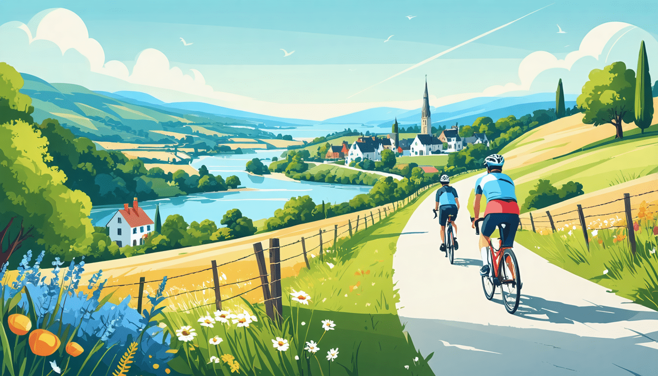 explorez la superbe véloroute qui relie la bretagne à la normandie, classée parmi les circuits de cyclisme les plus recherchés d'europe par les néerlandais pour 2025. profitez de paysages à couper le souffle et d'une aventure inoubliable à vélo !