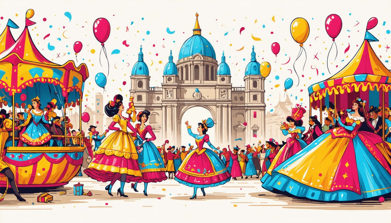 explorez la magie des festivités françaises avec notre sélection des 9 carnavals les plus enchanteurs. plongez dans des défilés colorés, des traditions festives et des spectacles époustouflants qui illuminent le cœur des villes de france.