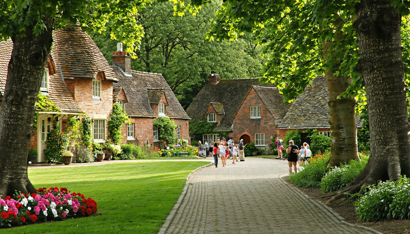 découvrez un village pittoresque de l'ohio, où l'élégance anglaise rencontre la beauté naturelle des arbres majestueux. plongez dans une communauté charmante, riche en histoire et en convivialité.