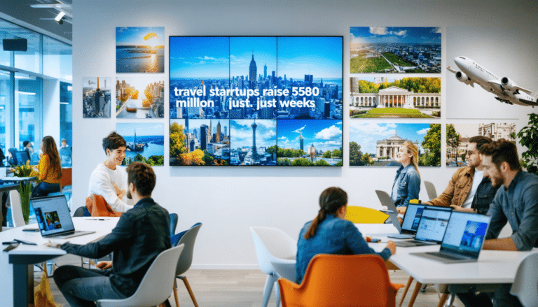 découvrez comment des startups innovantes dans le secteur du voyage ont réussi à lever 580 millions de dollars en seulement deux semaines, témoignant d'une dynamique exceptionnelle et d'un intérêt croissant pour le futur du tourisme.