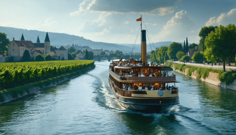 découvrez les nouvelles croisières fluviales de luxe sur le rhône, proposées par disney pour l'été 2026 ! profitez d'une expérience inoubliable alliant magie, confort et paysages à couper le souffle. réservez dès maintenant pour vivre une aventure unique en famille ou entre amis, remplie de surprises et de moments enchantés.