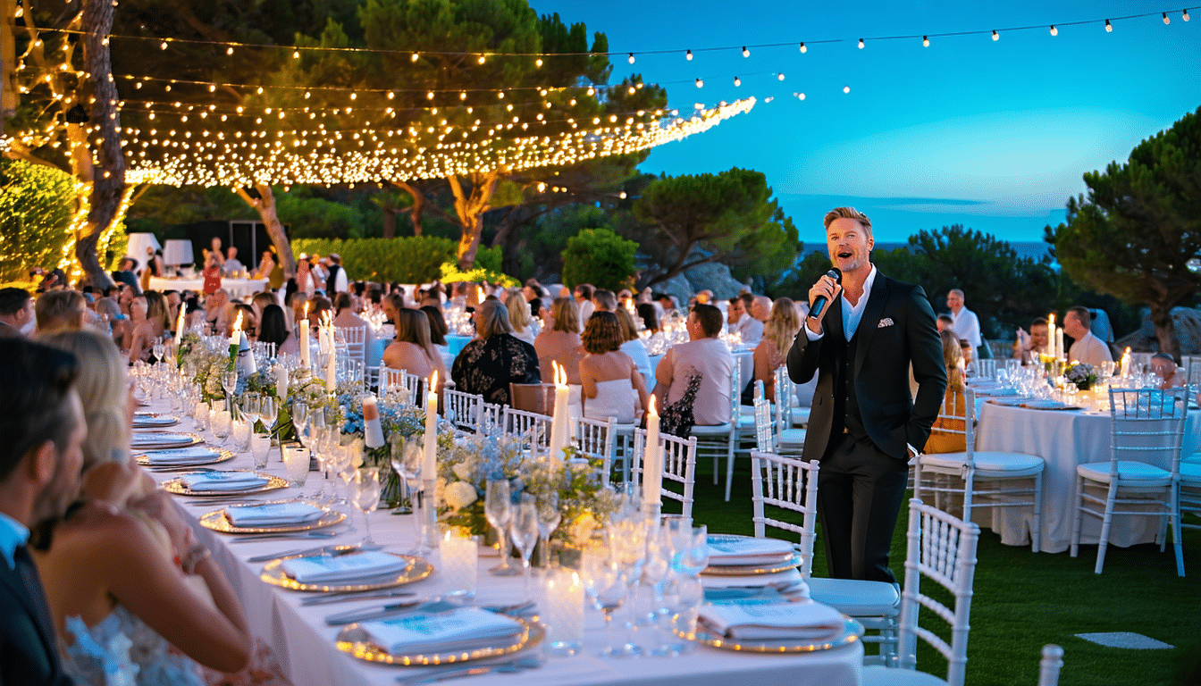 rejoignez-nous pour le gala estivale au pine cliffs resort avec ronan keating, un événement incontournable en algarve, portugal. profitez d'une soirée exceptionnelle de musique, de gastronomie et de convivialité dans un cadre magnifique au bord de la mer.