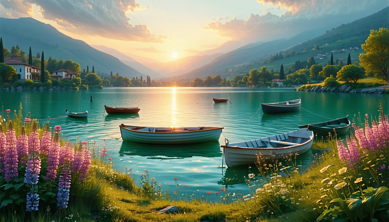 découvrez la magie tranquille des lacs italiens, où sérénité et paysages enchanteurs se rencontrent. plongez dans un havre de paix au cœur de la nature, entre eaux cristallines et montagnes majestueuses.