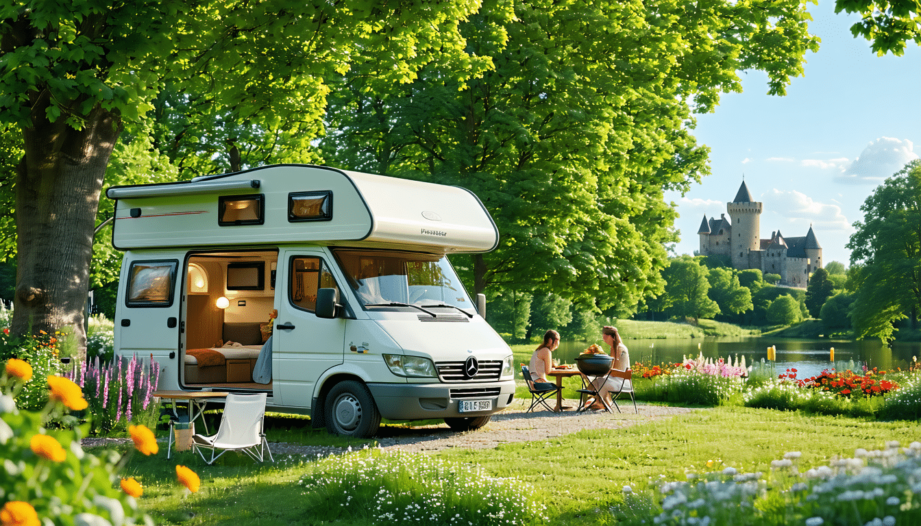 découvrez le week-end évasion en camper van à angers - brissac ! profitez d'une aventure inoubliable à travers des paysages enchanteurs, avec des visites de châteaux, des balades en nature et des moments de détente. parfait pour se ressourcer en famille ou entre amis !