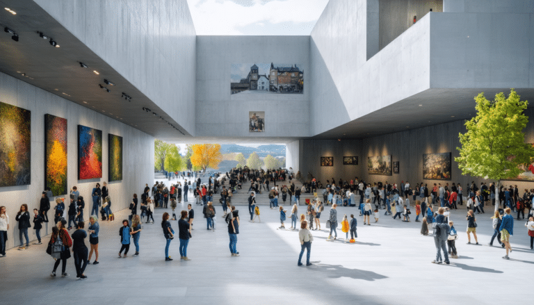 découvrez le musée d'art contemporain de trondheim, un espace où le luxe discret se mêle à l'inclusivité, redonnant vie et couleurs à la ville. explorez des expositions innovantes qui célèbrent la créativité et la diversité, au cœur d'un environnement stimulant.