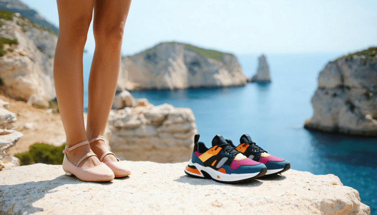 découvrez notre sélection des meilleures chaussures de voyage pour femmes, alliant confort et style. des sneakers parfaites pour vos escapades urbaines aux ballerines coussinées idéales pour explorer de nouveaux horizons, trouvez le compagnon de route idéal pour chaque aventure.