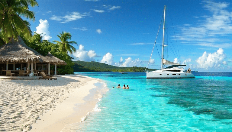 découvrez un paradis caribéen réservé aux couples, où les romantiques sportifs s'épanouissent avec des plongées illimitées, des sorties en voilier inoubliables et des soins de spa relaxants. offrez-vous une escapade idyllique remplie d'aventures et de détente.