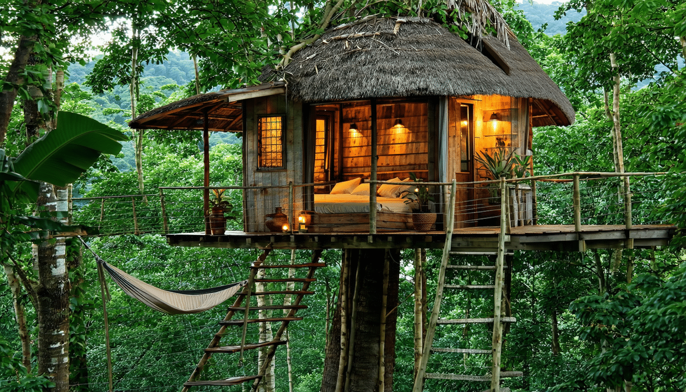 découvrez mon expérience inoubliable dans une cabane perchée au cœur de la jungle costaricienne. plongez dans un refuge empreint de nature, de tranquillité et d'aventures, où chaque moment offre une connexion unique avec l'environnement. laissez-vous séduire par la beauté sauvage et le confort d'un séjour hors du commun.