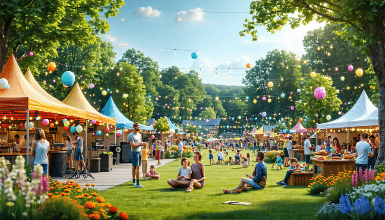 découvrez nort-sur-erdre, où une multitude d'activités festives vous attendent pour égayer vos vacances. entre concerts, marché artisanaux et animations, vivez des moments inoubliables en famille ou entre amis!